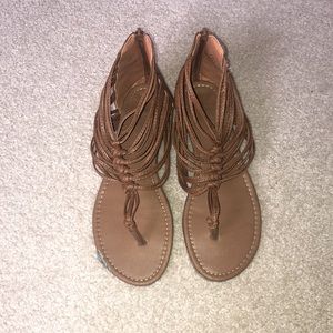 Camel Sandals